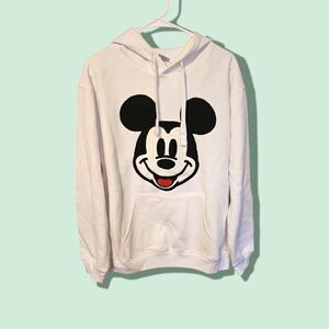 Mickey Mouse Crochet Face Hoodie Large